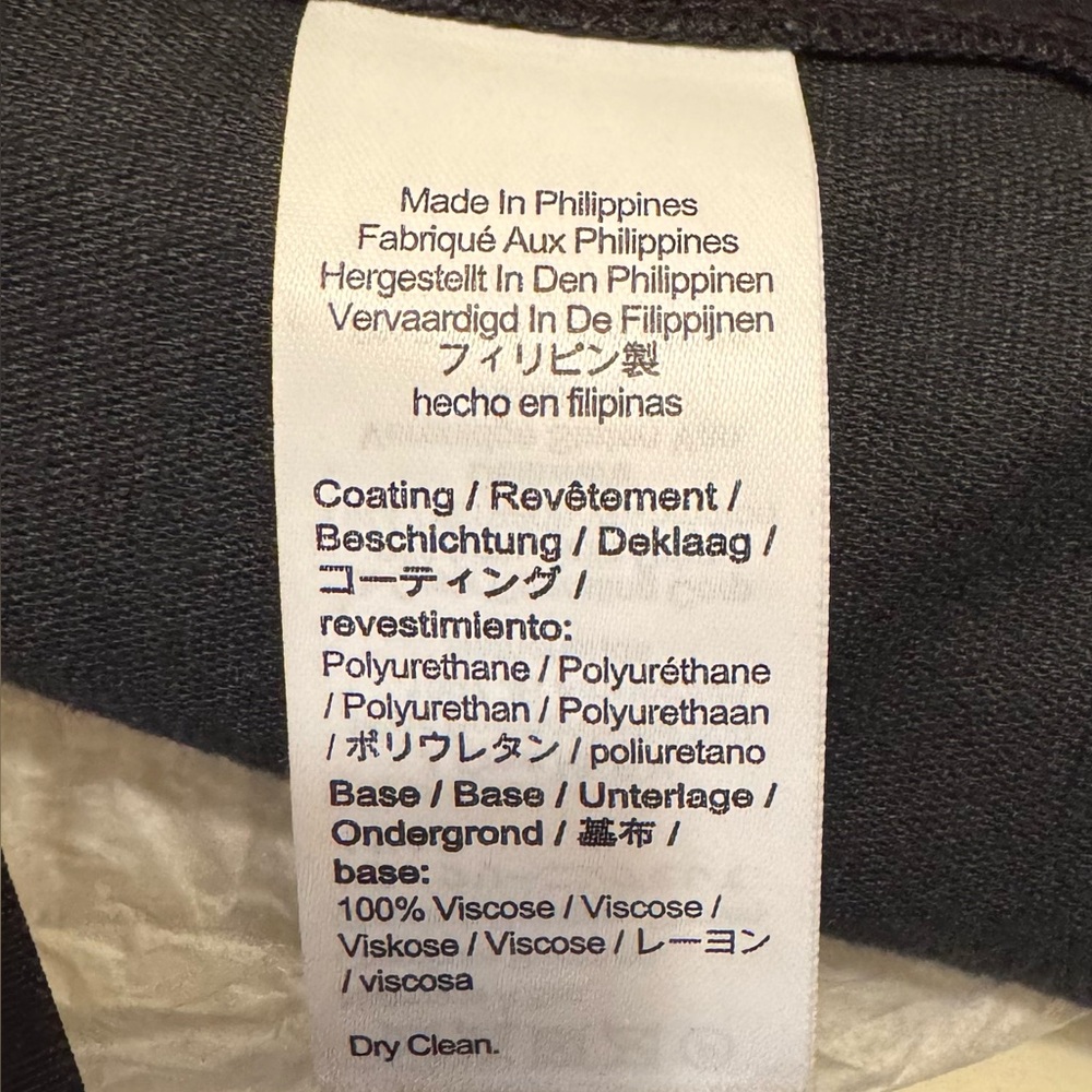 J.Crew black “leather” shorts - Picture 8 of 8